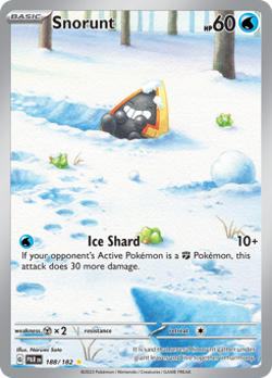 Snorunt - 188/182 - Paradox Rift Near Mint Pokemon TCG - Image 1