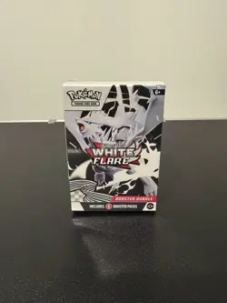 Pokemon TCG Scarlet Violet & White Flare Booster Bundle (6 Packs) English - Image 1