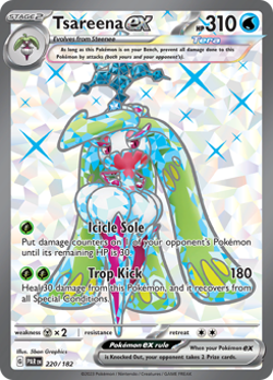 Tsareena ex - 220/182 - Paradox Rift Near Mint Pokemon TCG - Image 1