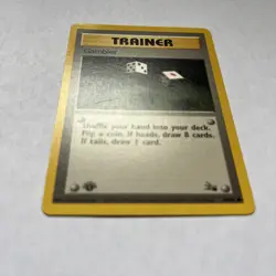 Fossil Gambler 60/62 Common Pokemon 1st Edition LP - Image 3