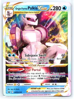 Origin Forme Palkia VSTAR SWSH254 Holo Promo Sword & Shield Promo Pokemon NM - Image 1