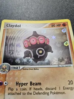 Pokemon EX Hidden Legends Claydol Reverse Holo 31/101 EXC-NEAR MINT - Image 2