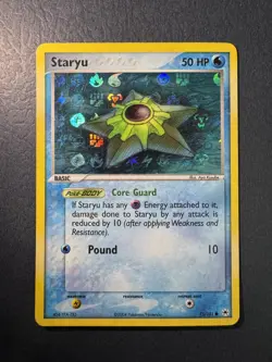 Pokemon TCG Staryu 75/101 Hidden Legends Reverse Holo - Image 1