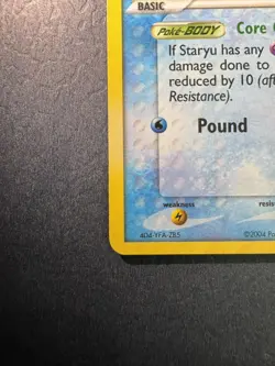 Pokemon TCG Staryu 75/101 Hidden Legends Reverse Holo - Image 3