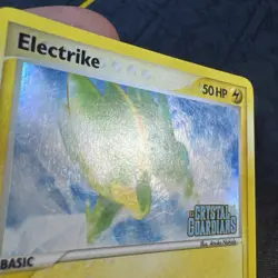 Electrike 52/100 Crystal Guardians Reverse Holo Pokemon - Image 3