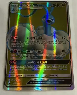 Altaria GX FULL ART ULTRA RARE 68/70 Pokemon SM Dragon Majesty TCG Holo - Image 4