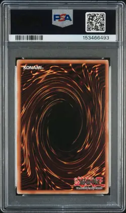 Yugioh 2010 Blue Eyes Toon Dragon SRL-000 PSA 9 Secret Rare - Image 2