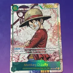 2025 One Piece TCG Carrying On His Will Monkey.D.Luffy Alt Art OP13-118 SEC - Image 1
