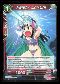 Dragon Ball Super - Feisty Chi-Chi - BT5-005 Uncommon Battle Card CB-1-3-F-11 - Image 1