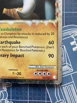 107/123 | Donphan HOLO | HeartGold & SoulSilver | Pokemon Card | VERY GOOD - Image 5