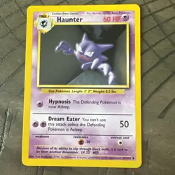 Pokemon TCG Haunter Base Set 29/102 Pokemon Trading Card TCG NM - Image 1