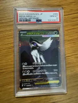 PSA 10 Mega Absol EX 089/063 M1l Mega Brave Pokemon Card Japanese - Image 2