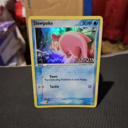 Slowpoke Pokemon TCG EX Delta Species Reverse Holo Stamped Card #63/113 - Image 1