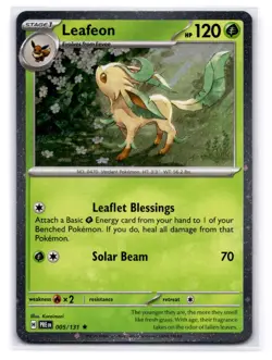 Leafeon - (Cosmos Holo) Miscellaneous Cards & Products 005/131 LP-NM - Image 1