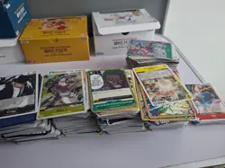 One Piece TCG Bulk Card Game Bundle 1235 cards total mixed lot - Image 3