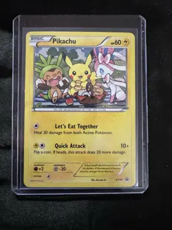 Pokemon Pikachu TCG XY Black Star Promos Holo Card XY95 - Image 1