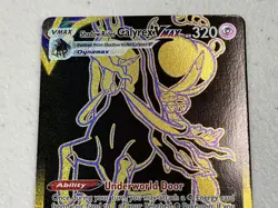 Awesome Pokemon Card Shadow Rider Calyrex Vmax Holo TG30/TG30 NM/MINT - Image 2
