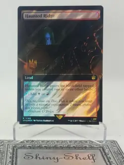Haunted Ridge (Extended Art) (Surge Foil) [Doctor Who] Foil Near Mint - Image 1