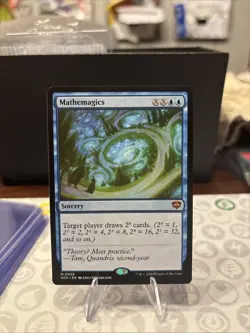 Mathemagics 58 SOS Secrets of Strixhaven NM Magic The Gathering - Image 1