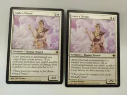 2x MTG Umbra Mystic Rise of the Eldrazi 052/248 Regular Rare - Image 1