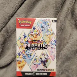 Pokemon Scarlet & Violet Prismatic Evolutions Booster Bundle Box 6 Packs - Image 1