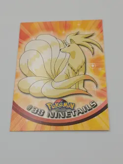 1999 Ninetales #38 Topps TV Animation Blue Logo Pokemon Card Regular - Image 1