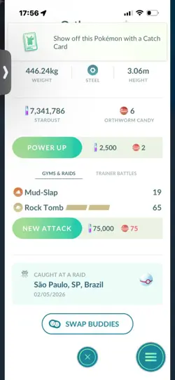 Pokemon Go Shiny Orthworm - Image 2