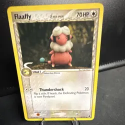 Pokemon Flaaffy 30/101 EX Dragon Frontiers Delta Species Uncommon 70HP 2006 - Image 1