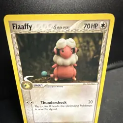 Pokemon Flaaffy 30/101 EX Dragon Frontiers Delta Species Uncommon 70HP 2006 - Image 2