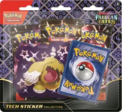 Pokemon Scarlet & Violet: Paldean Fates Tech Sticker Collection Blister - Image 2