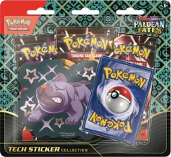 Pokemon Scarlet & Violet: Paldean Fates Tech Sticker Collection Blister - Image 3