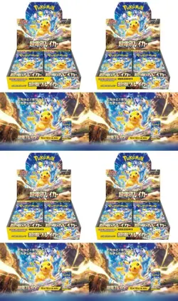 4 x SEALED Booster Box Pokemon TCG Super Electric Breaker sv8 Surging Sparks - Image 3