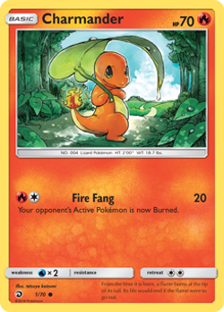 Charmander Reverse Holo - Dragon Majesty Near Mint Pokemon TCG - Image 1