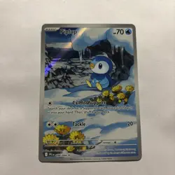 Piplup 098/094 IR Illustration Rare Pokemon TCG Phantasmal Flames - Image 1