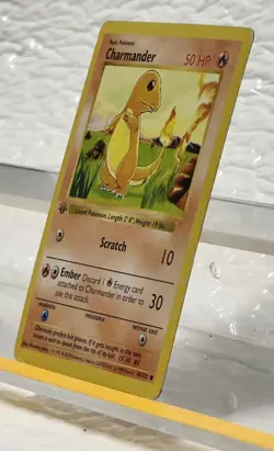 Pokemon TCG Charmander #46/102 Base Set 1st Edition Shadowless - Image 3