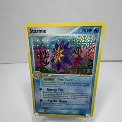 Pokemon TCG Starmie 48/107 EX Deoxys Uncommon Reverse Holo Stage 1 70HP - Image 1