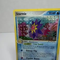 Pokemon TCG Starmie 48/107 EX Deoxys Uncommon Reverse Holo Stage 1 70HP - Image 2