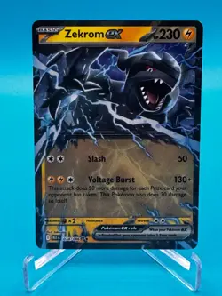 Pokemon Zekrom ex (34/86) Black Bolt NM - Image 1