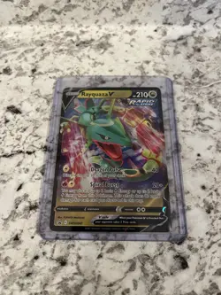 Pokemon Rayquaza V SWSH147 Sword & Shield Promo Holo Basic 210 HP - Image 1