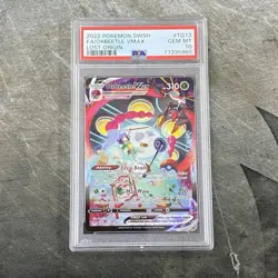 2022 Pokemon Full Art Orbeetle VMAX Lost Origin PSA Gem Mint 10 #TG13/TG30 - Image 1