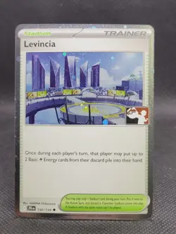 Pokemon Play! Prize Pack Stamp Levincia Cosmos Holo 150/159 NM - Image 1