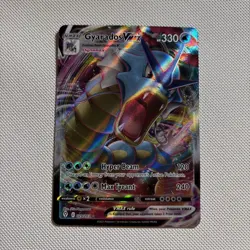 Pokemon TCG Gyarados VMAX 029/203 Swsh07: Evolving Skies Holo MINT - Image 1