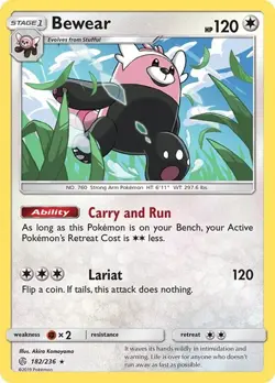 Bewear - Cosmic Eclipse - Near Mint - Pokemon TCG - Image 1