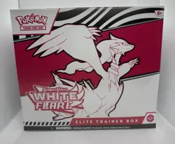 Pokemon White Flare ETB TCG New Sealed - Image 1