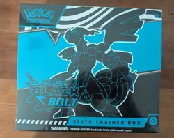 Pokemon TCG Scarlet Violet Black Bolt ETB Elite Trainer Box New Sealed ⚡ - Image 1