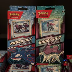 Set Of 2 Pokemon Knockout Collection Kyogre And Suicune Sealed Packages🔥 - Image 1