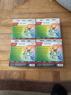 Lot of 4 Pokemon TCG First Partner Illustration Collection Series 1 Boxes NEW - Image 2