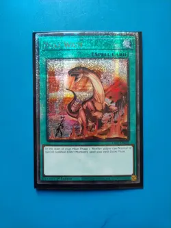 Near Mint Yugioh Heat Wave RA03-EN058 Quarter Century Secret Rare - Image 1