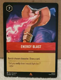Disney Lorcana TCG - Energy Blast - 131/204 Azurite Sea NM - Image 1