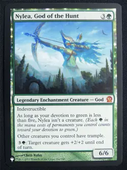 Nylea God of the Hunt - THS - Mtg Card #20E - Image 1